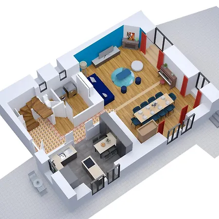 Jolie M'home - Maison 15 Pers, 5 Sdb, 5 Wc, Proche Puy Du Fou Dom wakacyjny Mauleon